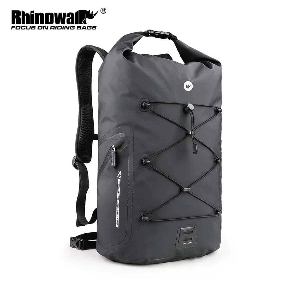 BIKE & BAG Bike Backpack 25L-Black RHINOWALK - Waterproof Cycling Backpack (25L)