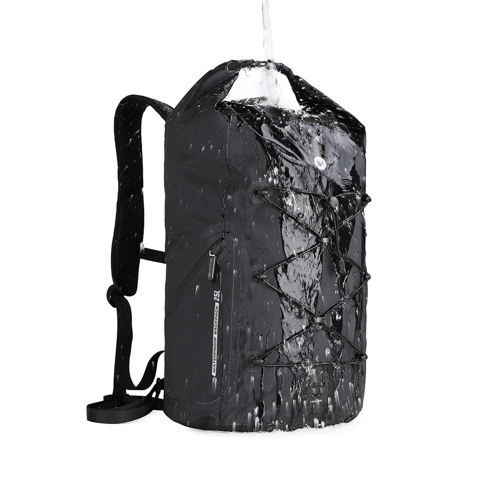 BIKE & BAG Bike Backpack 25L-Black RHINOWALK - Waterproof Cycling Backpack (25L)