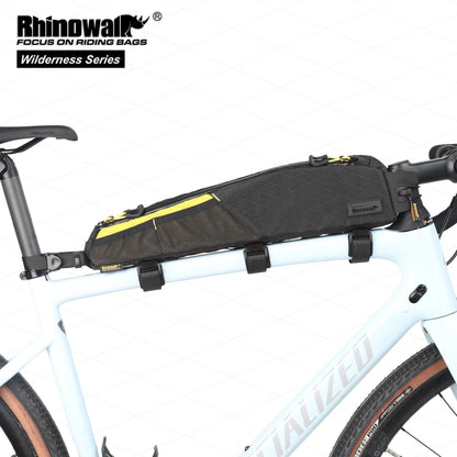 Bike & Bag Bike Bag RHINOWALK - Wilderness Series -Extra Long Top Tube Bag – Waterproof (2.1L)