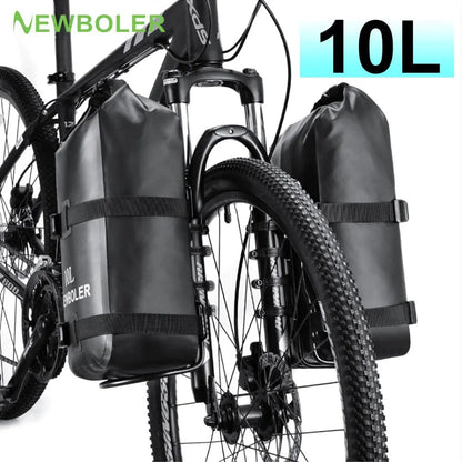 Bike & Bag Bike Bags NEWBOLER - Front Fork Dry Bag with Rack (10L) (1 & 2 Peice)