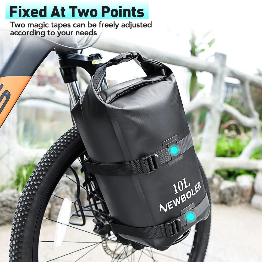 Bike & Bag Bike Bags NEWBOLER - Front Fork Dry Bag with Rack (10L) (1 & 2 Peice)