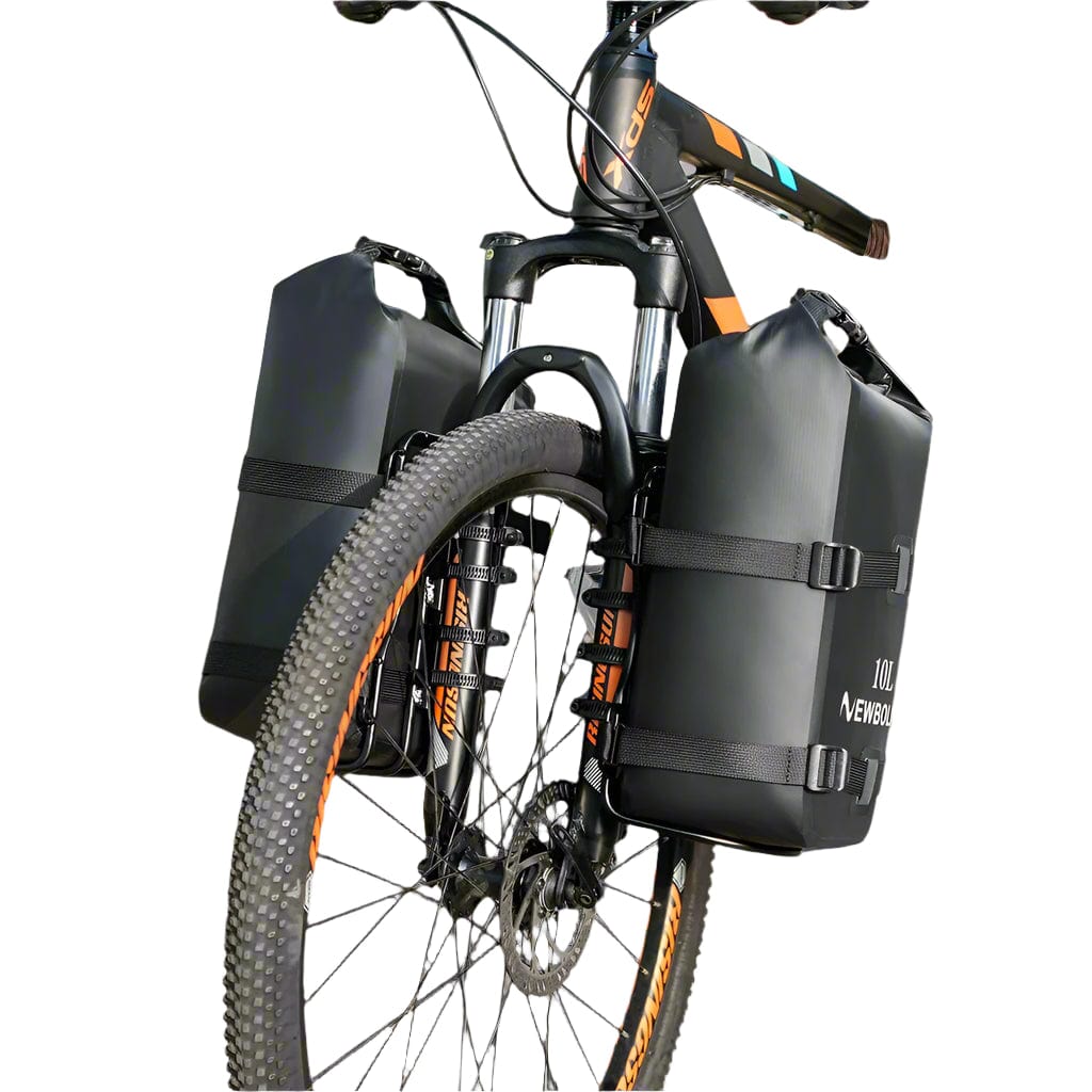 Bike & Bag Bike Bags NEWBOLER - Front Fork Dry Bag with Rack (10L) (1 & 2 Peice)