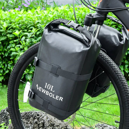 Bike & Bag Bike Bags NEWBOLER - Front Fork Dry Bag with Rack (10L) (1 & 2 Peice)