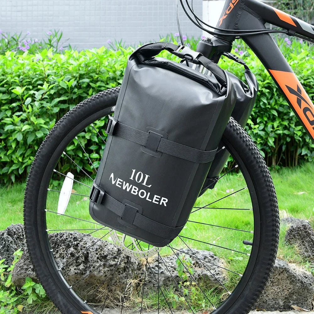 Bike & Bag Bike Bags NEWBOLER - Front Fork Dry Bag with Rack (10L) (1 & 2 Peice)