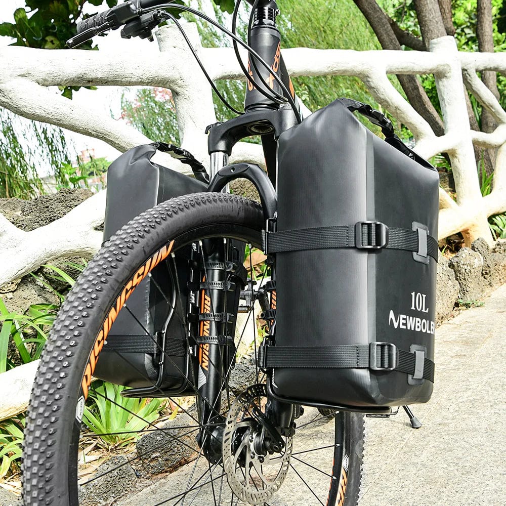 Bike & Bag Bike Bags NEWBOLER - Front Fork Dry Bag with Rack (10L) (1 & 2 Peice)