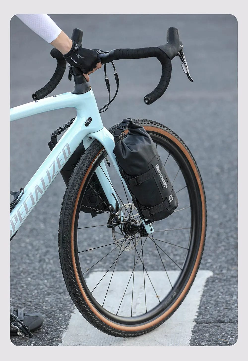 Bike & Bag Bike Bags RHINOWALK  - Front Fork Dry Bags (4L,7L) (1 & 2 peice) - Waterproof, Quick Release