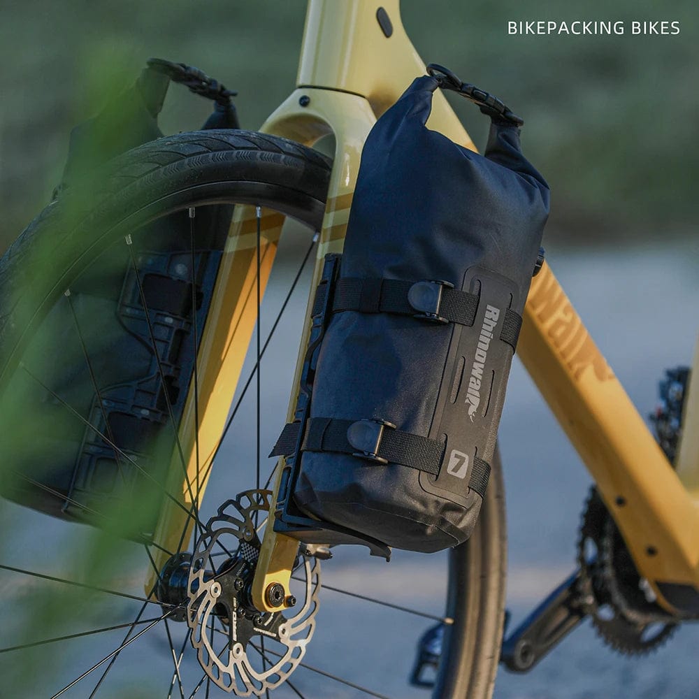 Bike & Bag Bike Bags RHINOWALK  - Front Fork Dry Bags (4L,7L) (1 & 2 peice) - Waterproof, Quick Release