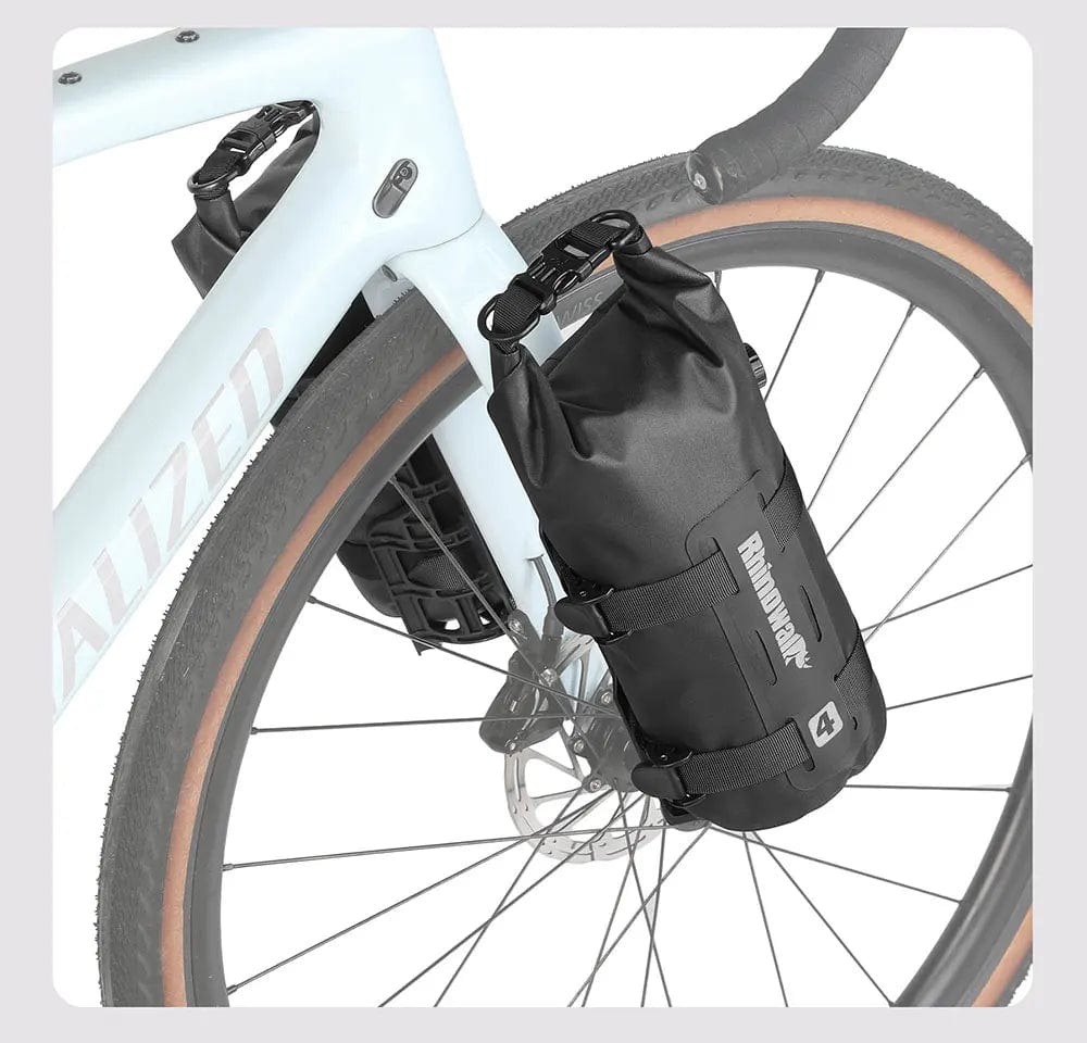 Bike & Bag Bike Bags RHINOWALK  - Front Fork Dry Bags (4L,7L) (1 & 2 peice) - Waterproof, Quick Release