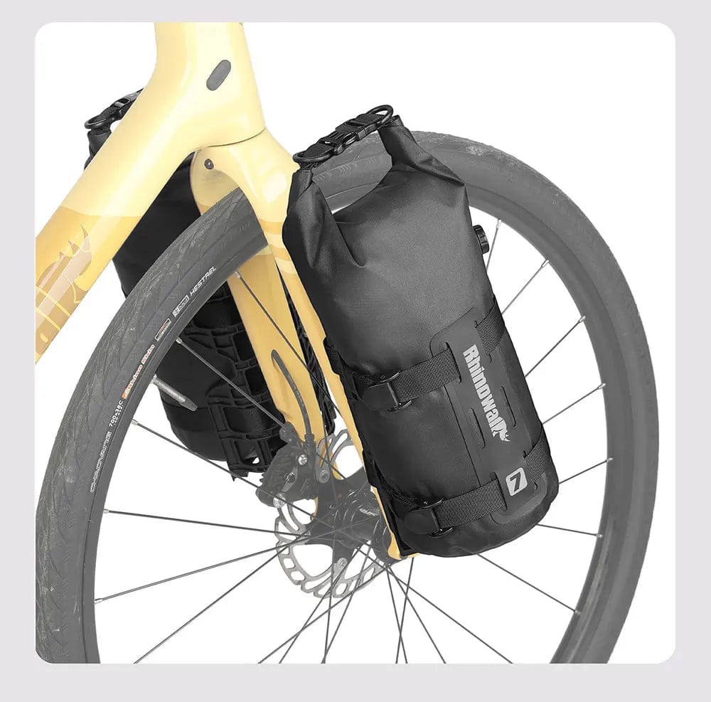 Bike & Bag Bike Bags RHINOWALK  - Front Fork Dry Bags (4L,7L) (1 & 2 peice) - Waterproof, Quick Release