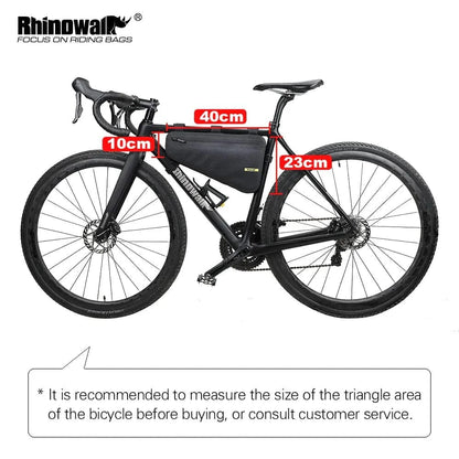 BIKE & BAG Frame Bags 4L Frame Bag RHINOWALK - Waterproof Triangle Frame Bag (4L)