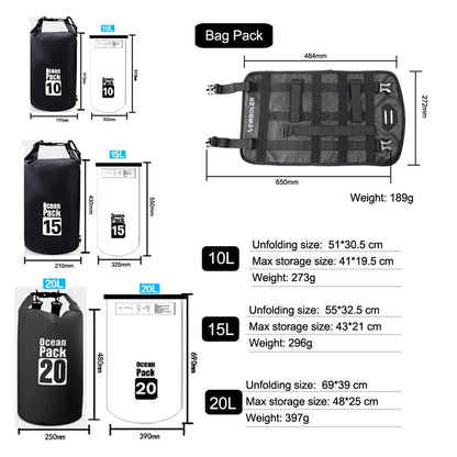 BIKE & BAG Handlebar Bags NEWBOLER - Handlebar Basket Pack (10 - 20L)