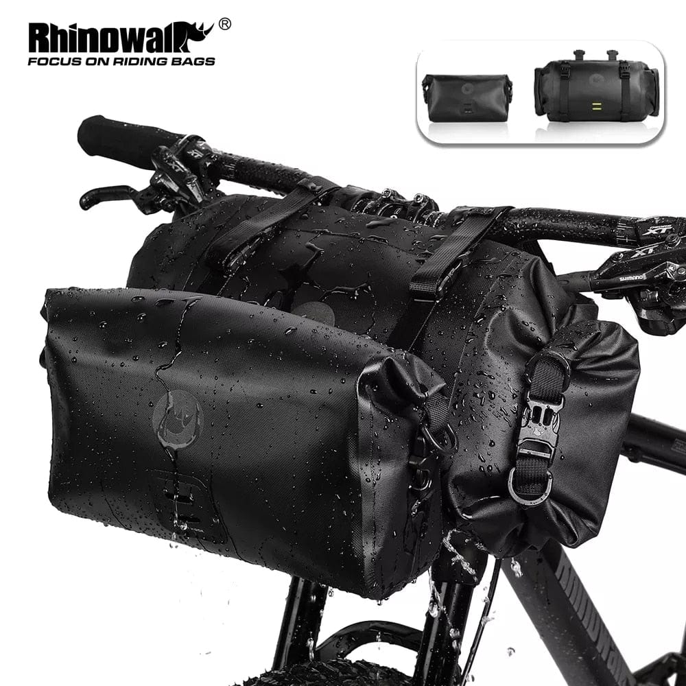 BIKE & BAG Handlebar Bags RHINOWALK - High Capacity Handlebar Bag (1 or 2-piece, 4L,8L,12L)