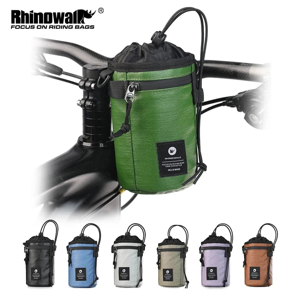 BIKE & BAG Handlebar Bags RHINOWALK - Insulated Waterproof Bottle Handlebar Bag (1.6L)