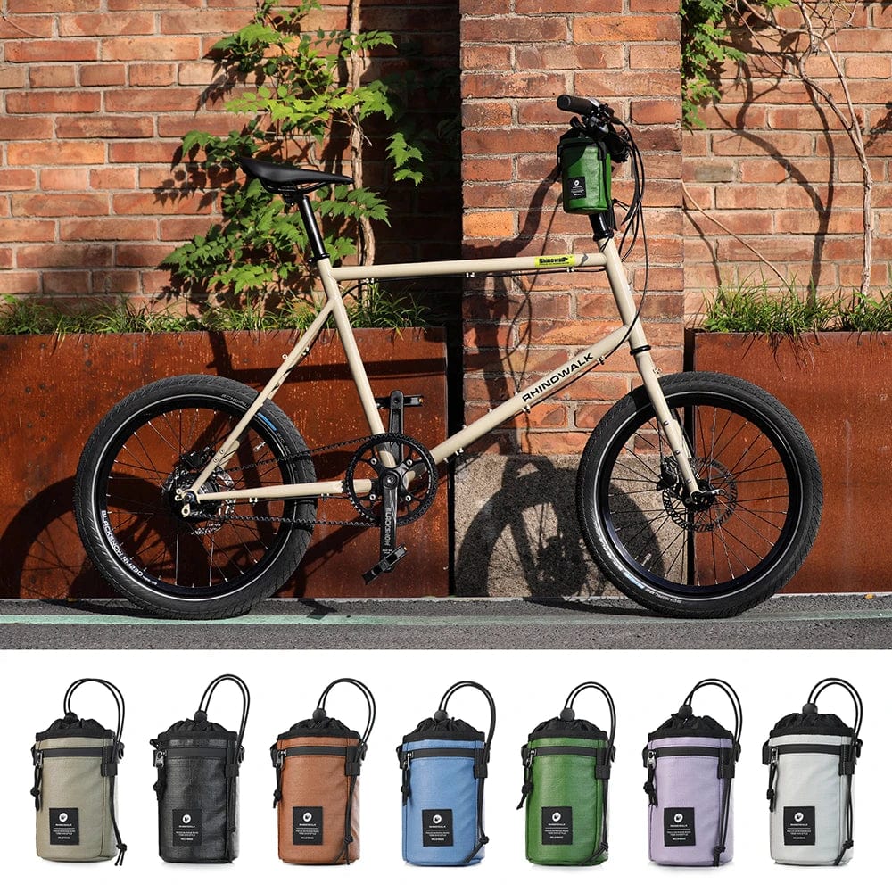 BIKE & BAG Handlebar Bags RHINOWALK - Insulated Waterproof Bottle Handlebar Bag (1.6L)