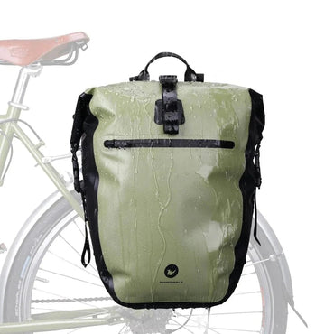 BIKE & BAG Pannier Bags 27L-30L Green RHINOWALK - Pannier Bags (27L)