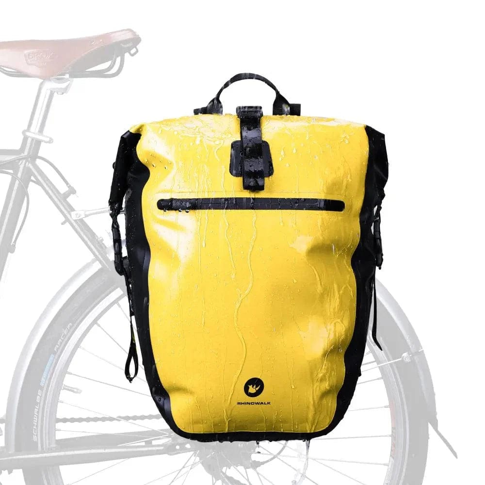 BIKE & BAG Pannier Bags 27L-30L Yellow RHINOWALK - Pannier Bags (27L)