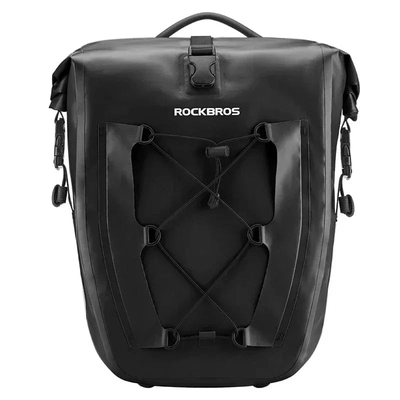 Bike & Bag Pannier Bags Black ROCKBROS - Waterproof Bike Pannier Bag – 25L