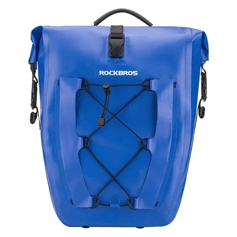 Bike & Bag Pannier Bags Blue ROCKBROS - Waterproof Bike Pannier Bag – 25L