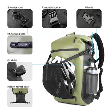 BIKE & BAG Pannier Bags RHINOWALK 2024 - Waterproof Bike Pannier Bag (22L)