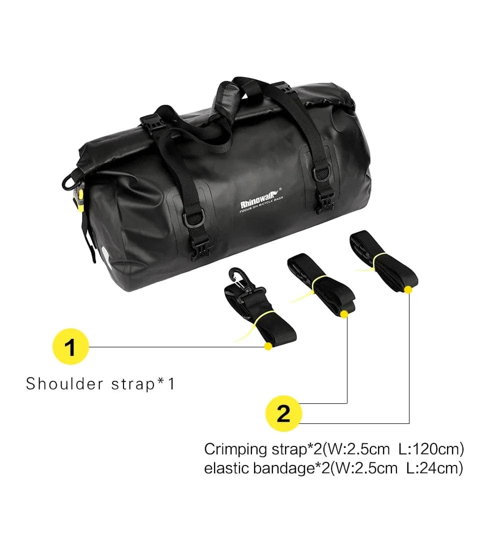 BIKE & BAG Pannier Bags RHINOWALK 20L Waterproof Pannier Bag