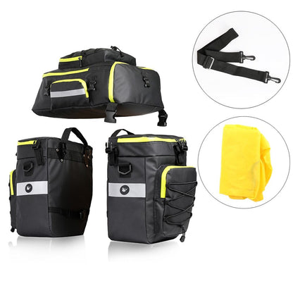 BIKE & BAG Pannier Bags RHINOWALK - 3-in-1 Pannier / Trunk Bag