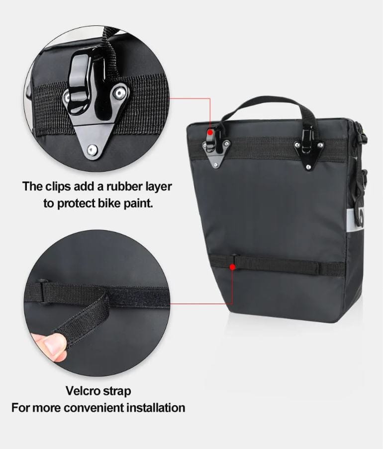 BIKE & BAG Pannier Bags RHINOWALK - 3-in-1 Pannier / Trunk Bag