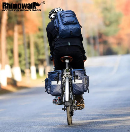 BIKE & BAG Pannier Bags RHINOWALK - 3-in-1 Pannier / Trunk Bag / Shoulder Pack