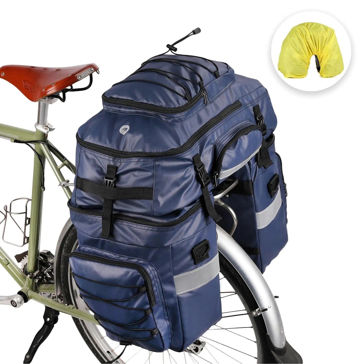 BIKE & BAG Pannier Bags RHINOWALK - 3-in-1 Pannier / Trunk Bag / Shoulder Pack