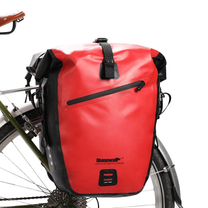 BIKE & BAG Pannier Bags RK19662-27L Red RHINOWALK - Bike Pannier Bag (20L, 27L)