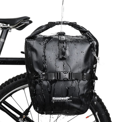 BIKE & BAG Pannier Bags RK19663-20L Black / 20L / Black RHINOWALK  - Pannier Bags (20L,25L, 27L)