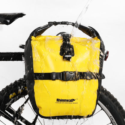 BIKE & BAG Pannier Bags RK19663-20L Yellow RHINOWALK - Bike Pannier Bag (20L, 27L)