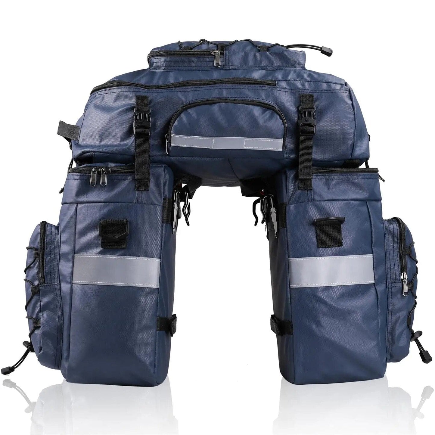 BIKE & BAG Pannier Bags X21606-Blue-65L RHINOWALK - 3-in-1 Pannier / Trunk Bag / Shoulder Pack