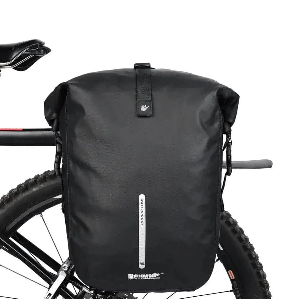 BIKE & BAG Pannier Bags X21668-Black RHINOWALK - Waterproof Pannier Bag (20L)