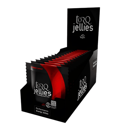 TORQ Energy Bars / Gels / Chews Berries Energy Jelly Chews (Box 15) TORQ Jellies - Fast-Acting Energy Chews for Peak Performance